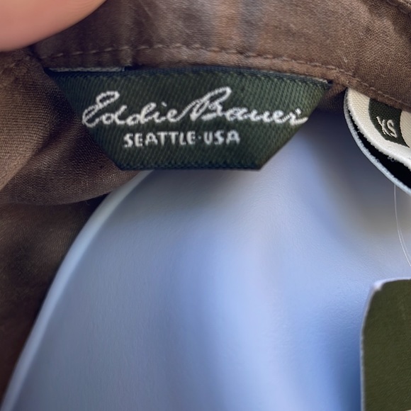 🎉HP🎉✨NWT Eddie Bauer Women’s Longsleeved 💥Silk💥blouse YEAR-ROUND GO-TO - Picture 5 of 11